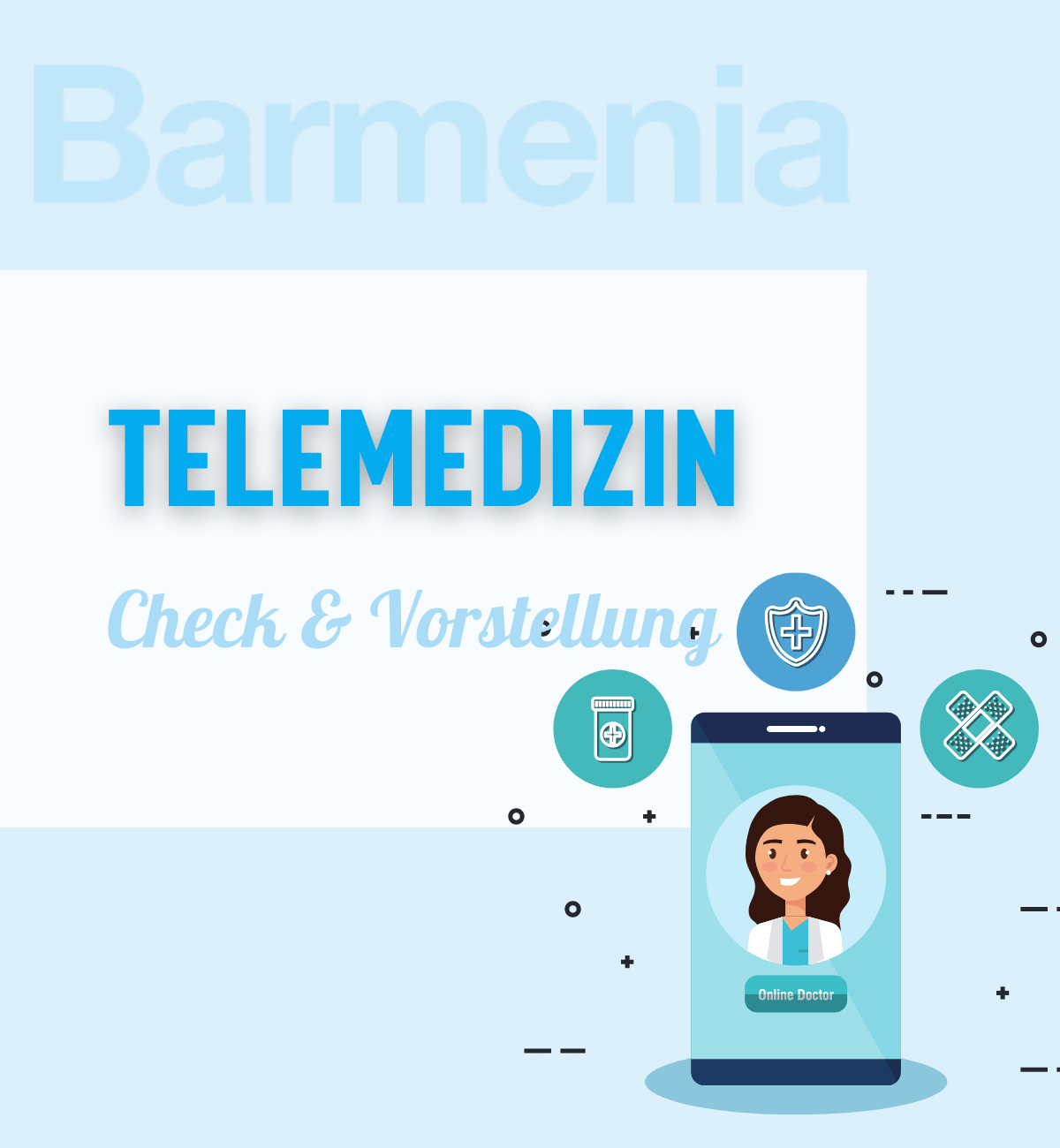 MediApp und Medigate - Telemedizin von Barmenia